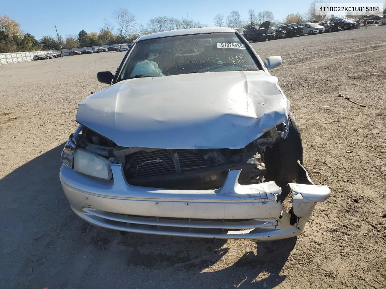 4T1BG22K01U815884 2001 Toyota Camry Ce