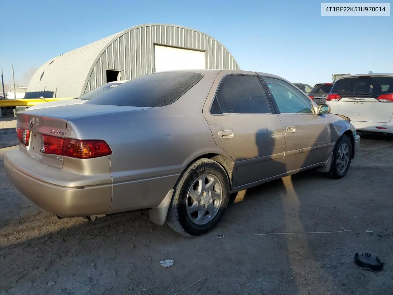 4T1BF22K51U970014 2001 Toyota Camry Le
