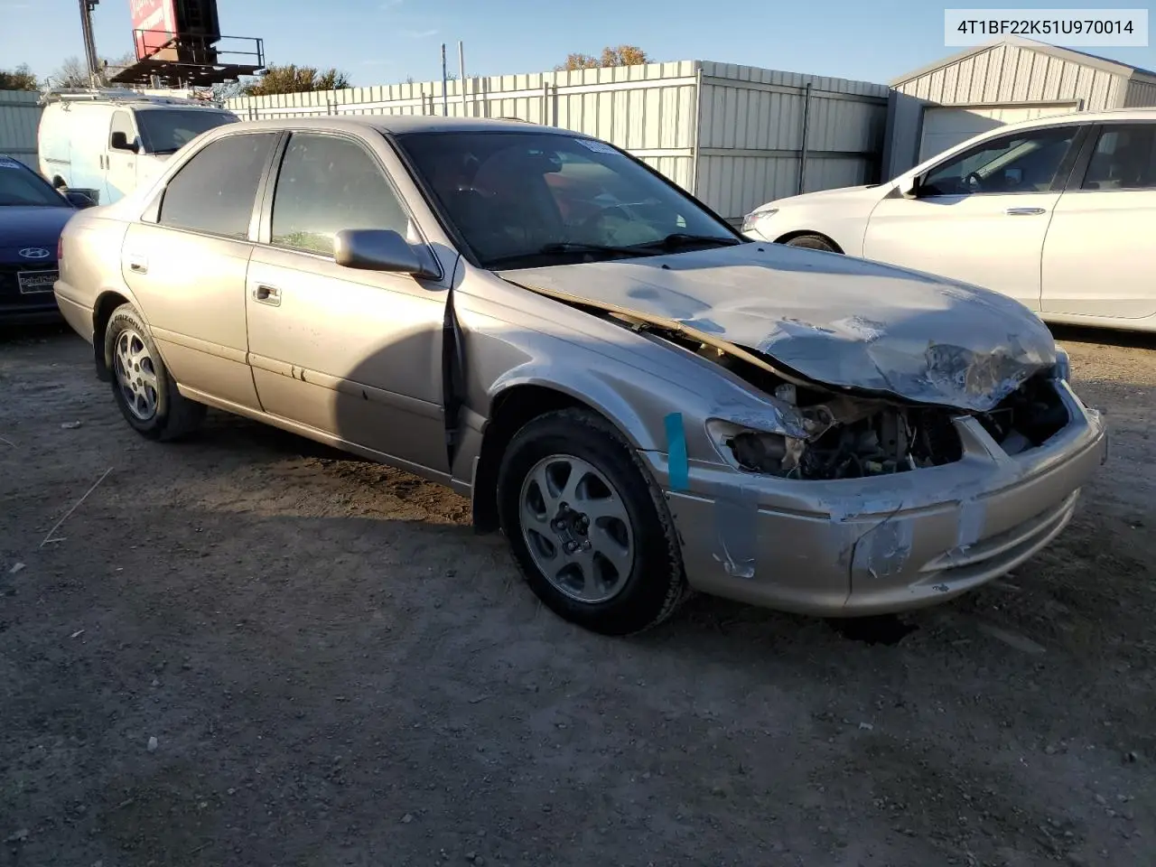4T1BF22K51U970014 2001 Toyota Camry Le