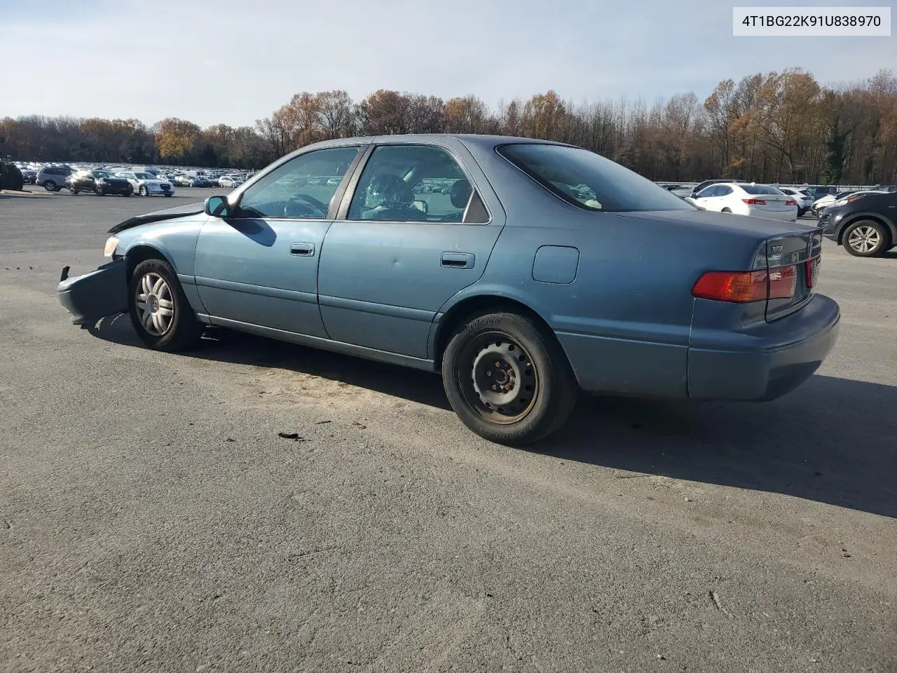 4T1BG22K91U838970 2001 Toyota Camry Ce