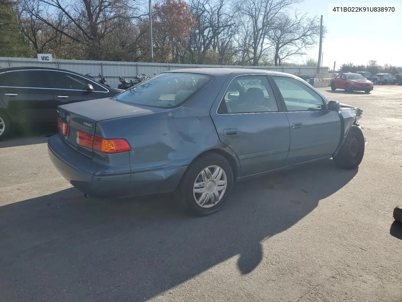 4T1BG22K91U838970 2001 Toyota Camry Ce