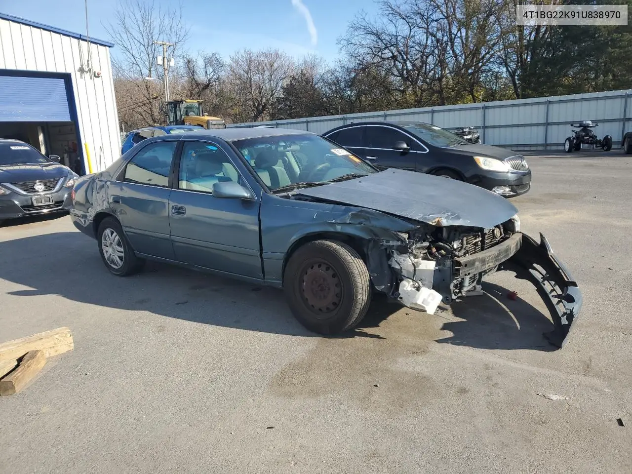 4T1BG22K91U838970 2001 Toyota Camry Ce