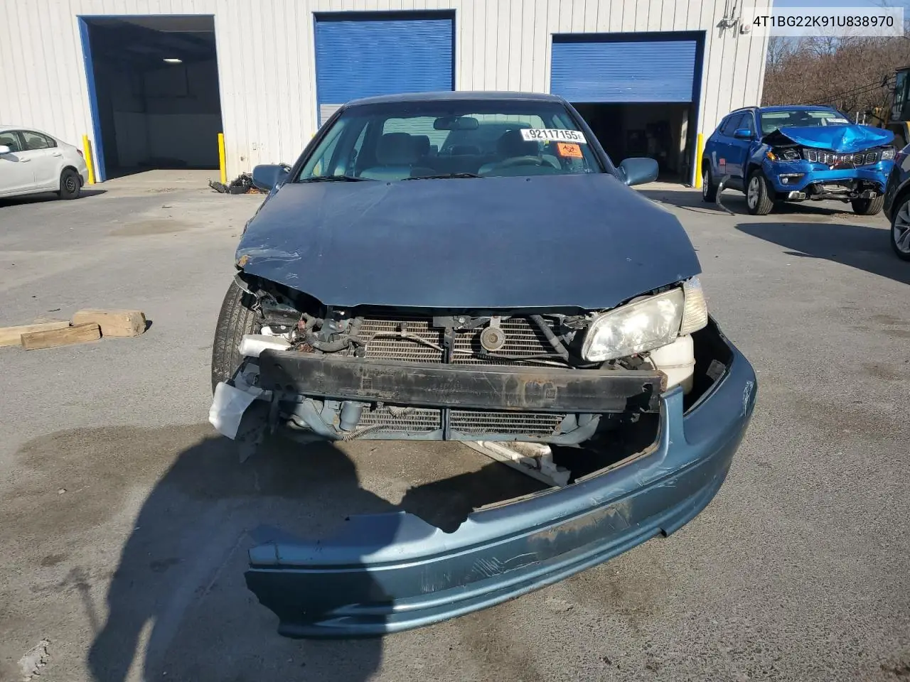 4T1BG22K91U838970 2001 Toyota Camry Ce