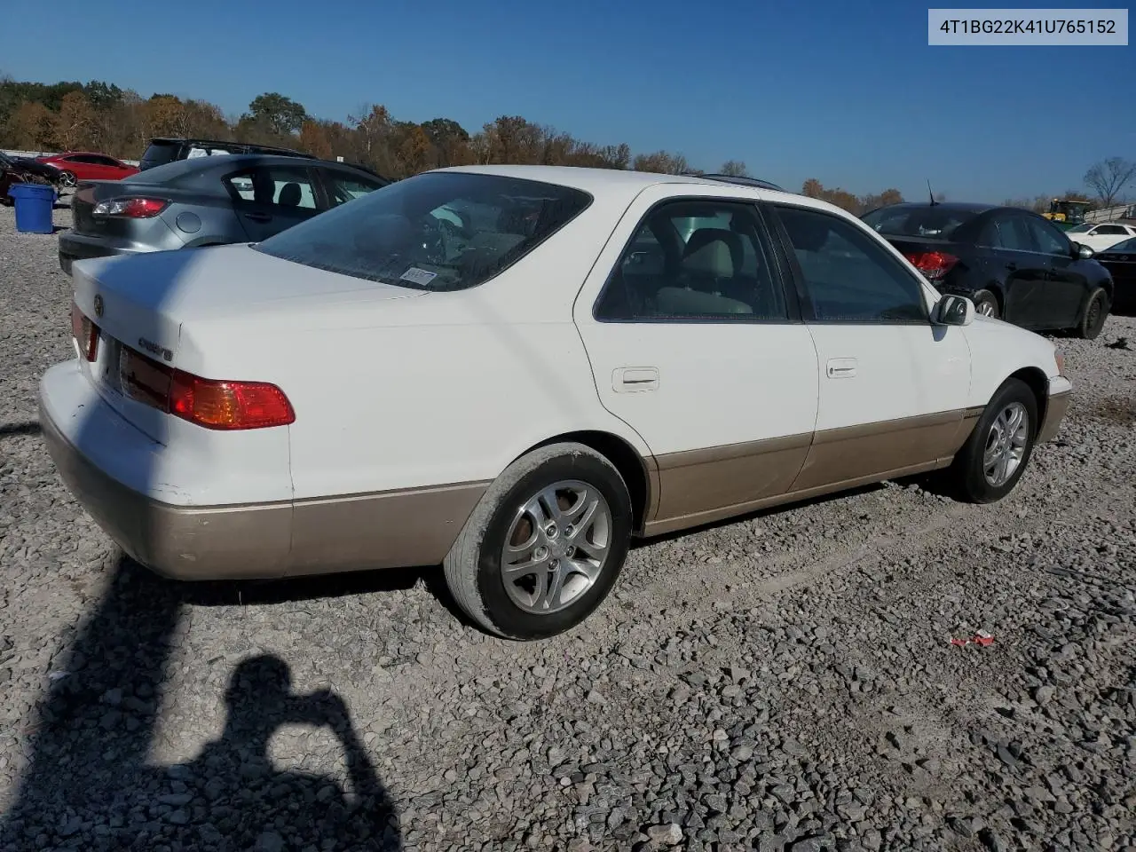 4T1BG22K41U765152 2001 Toyota Camry Ce