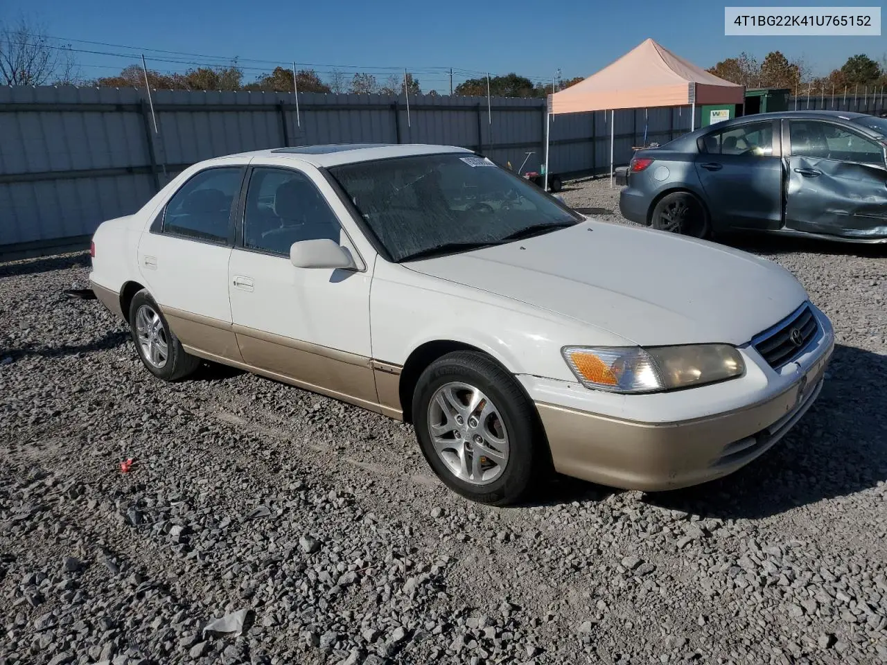 4T1BG22K41U765152 2001 Toyota Camry Ce