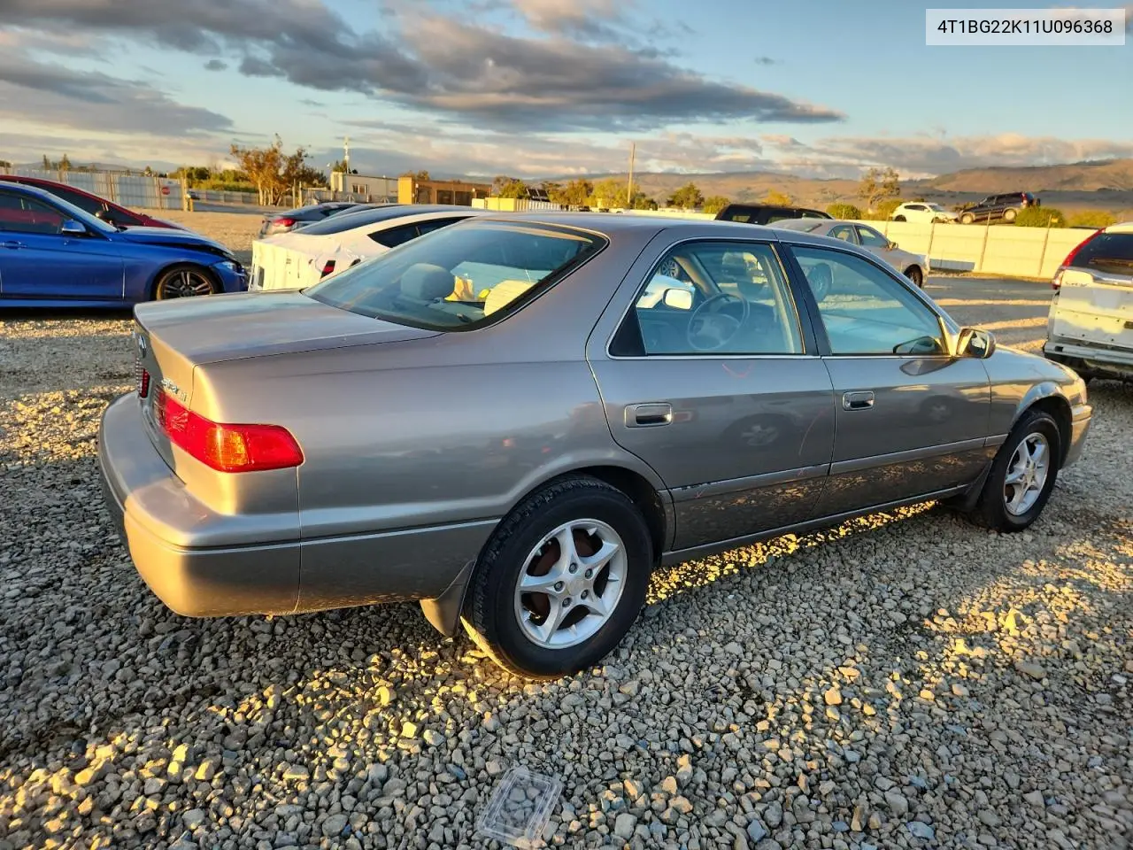 4T1BG22K11U096368 2001 Toyota Camry Ce