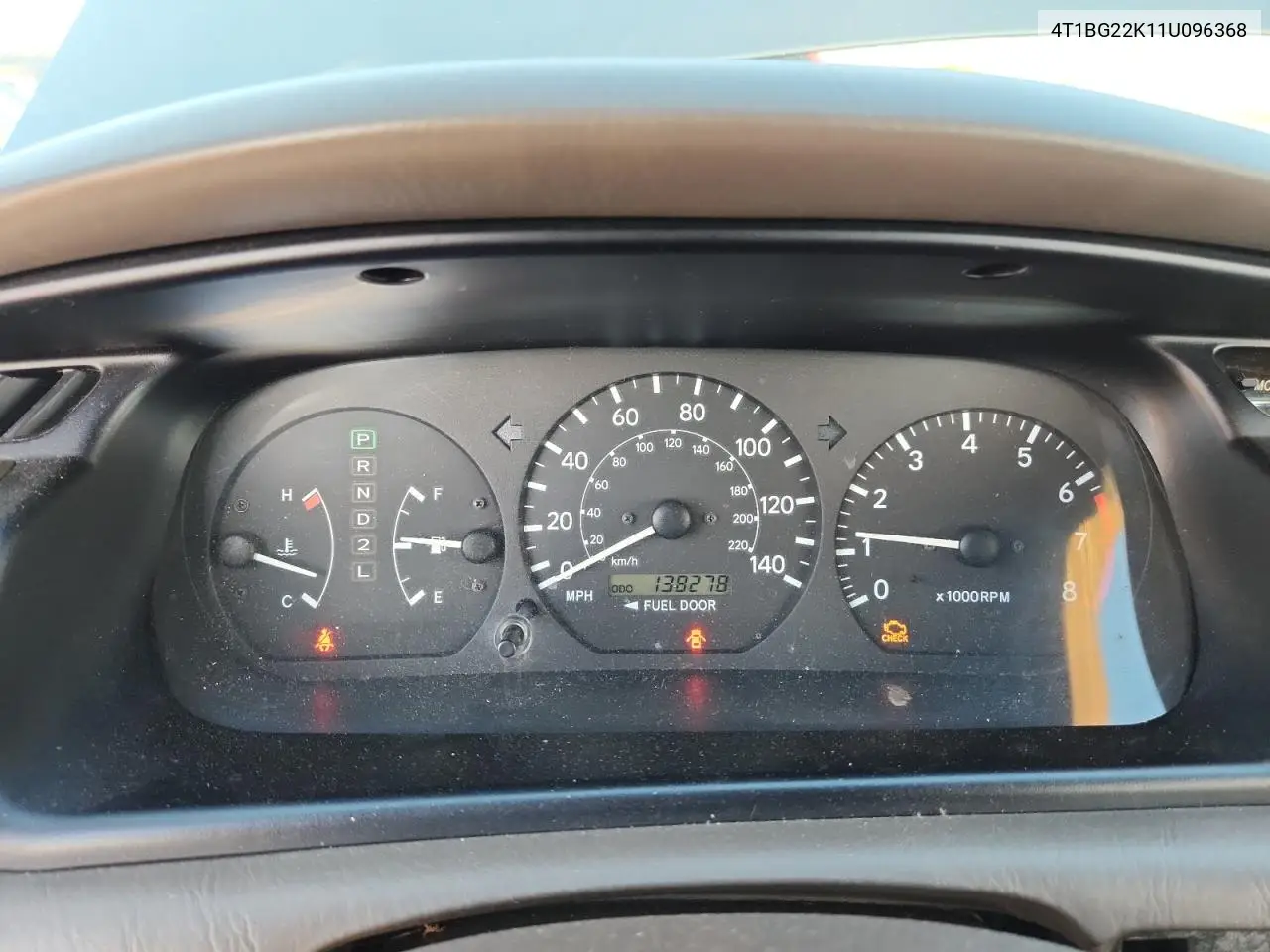 4T1BG22K11U096368 2001 Toyota Camry Ce