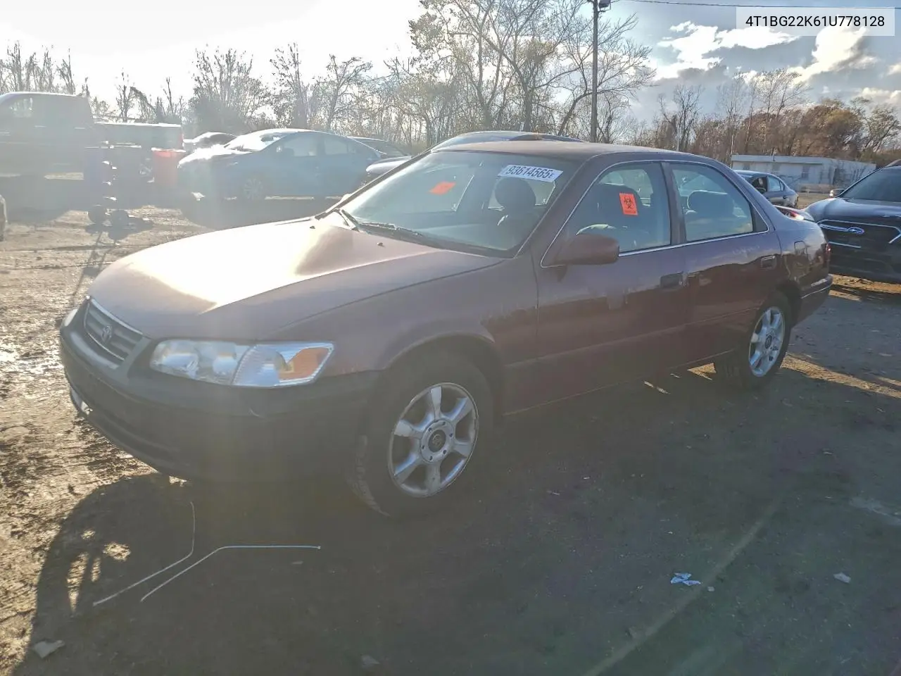 4T1BG22K61U778128 2001 Toyota Camry Ce