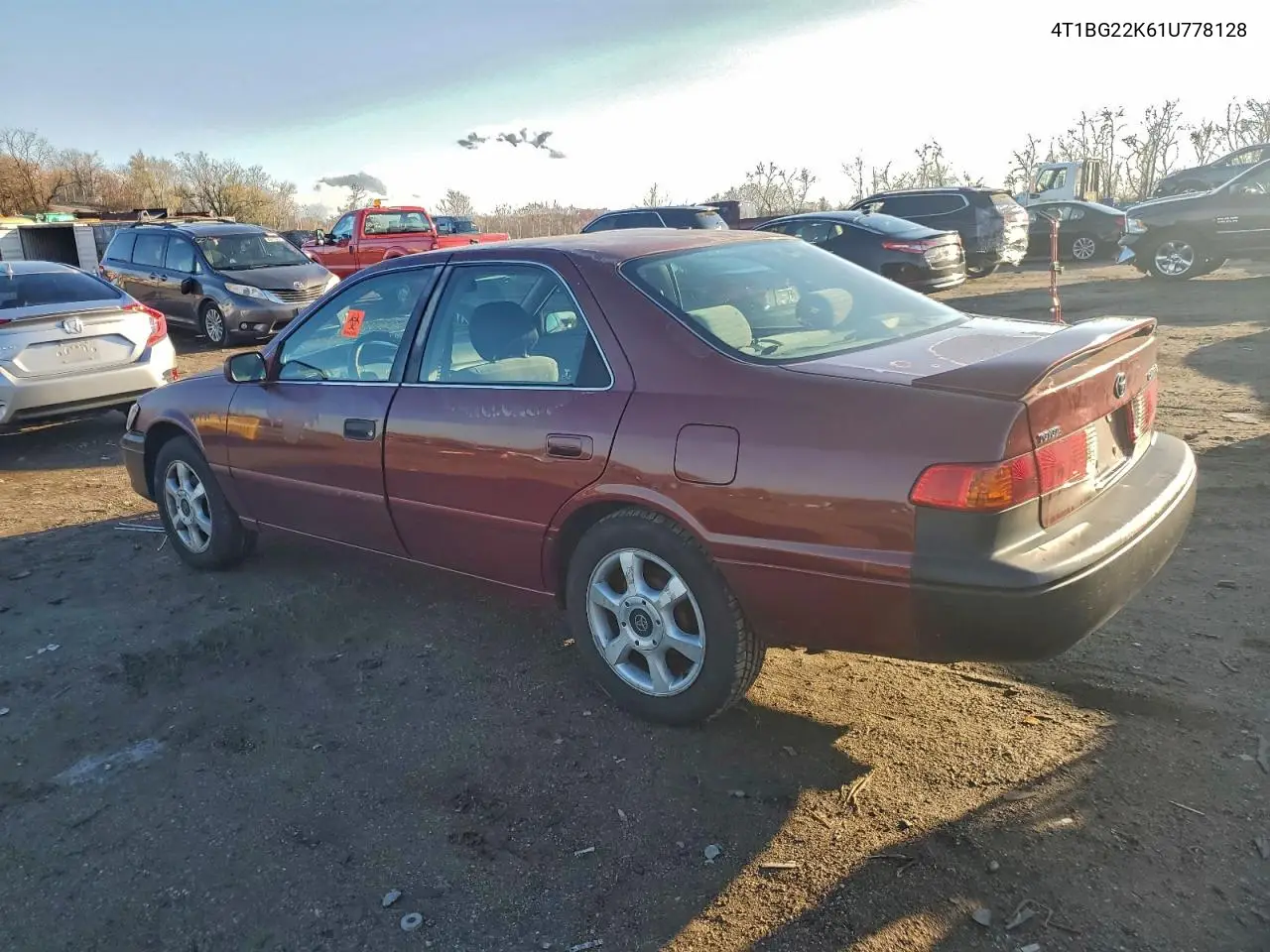 4T1BG22K61U778128 2001 Toyota Camry Ce