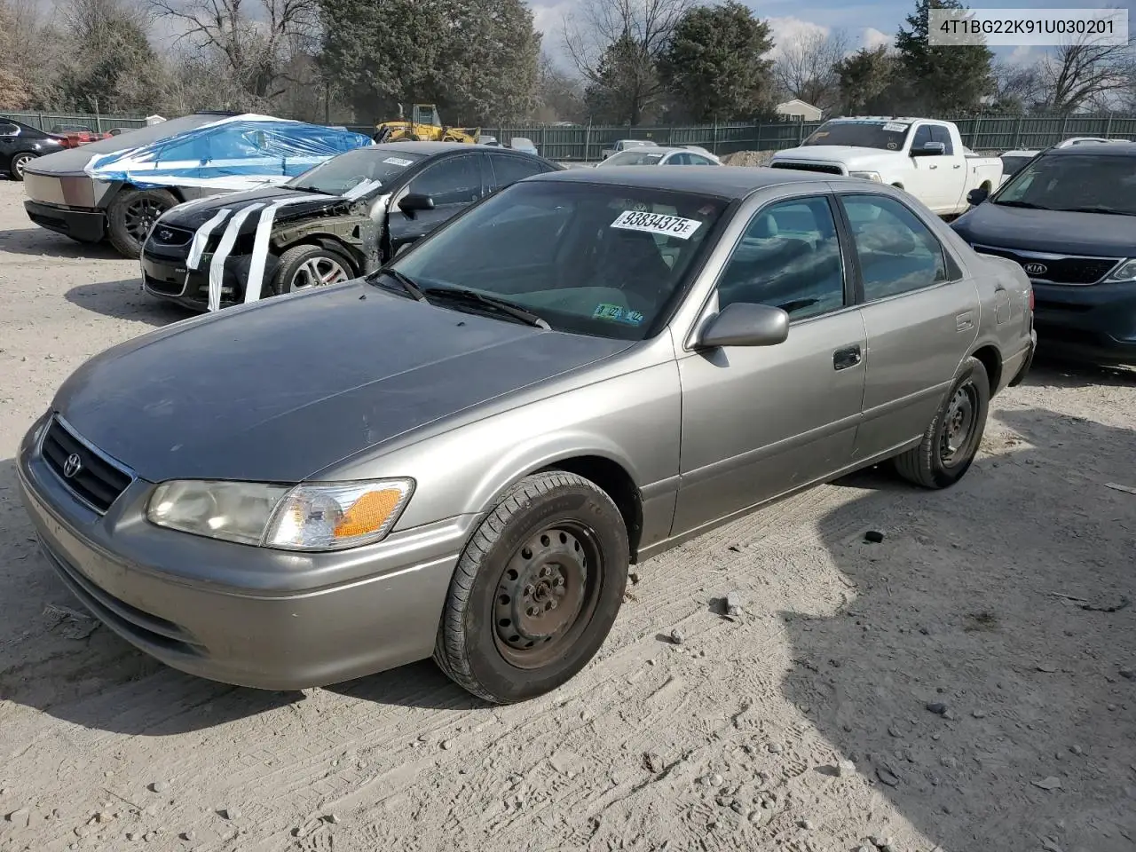 4T1BG22K91U030201 2001 Toyota Camry Ce
