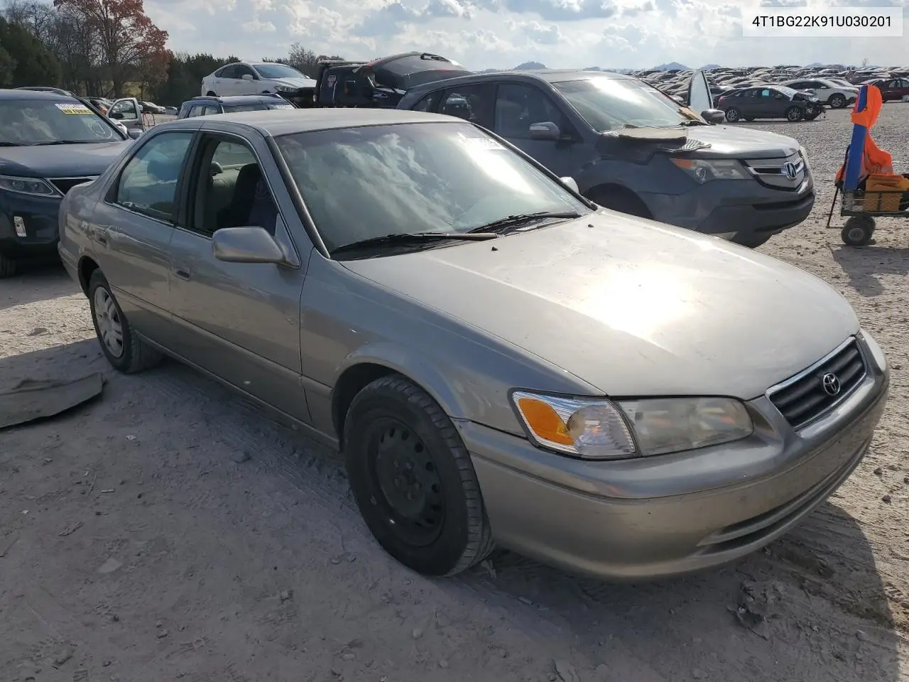 4T1BG22K91U030201 2001 Toyota Camry Ce
