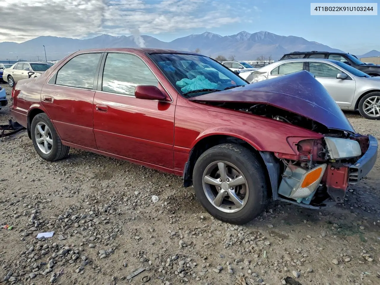 4T1BG22K91U103244 2001 Toyota Camry Ce