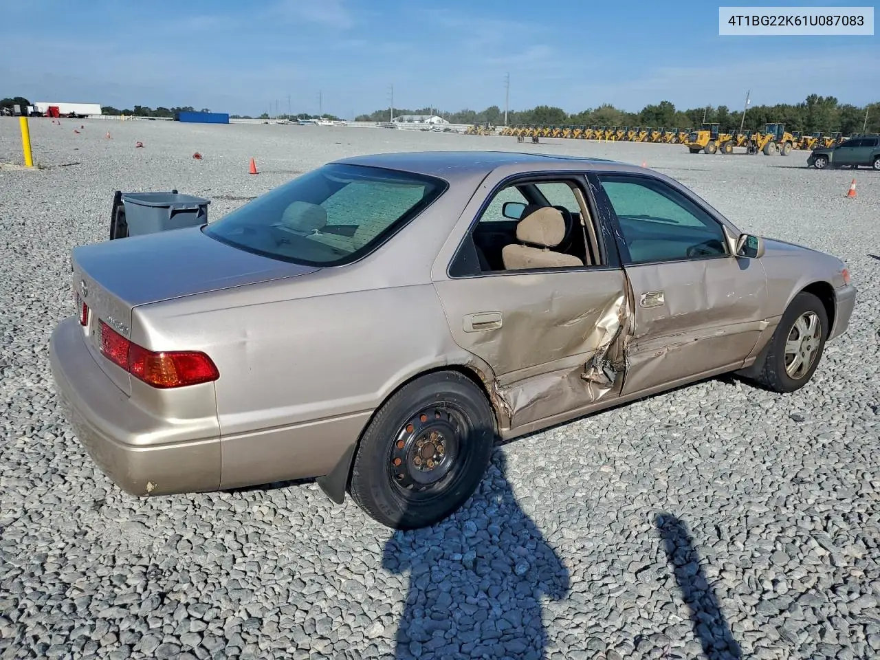 4T1BG22K61U087083 2001 Toyota Camry Ce