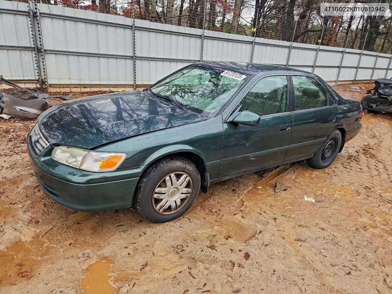 4T1BG22K01U813942 2001 Toyota Camry Ce