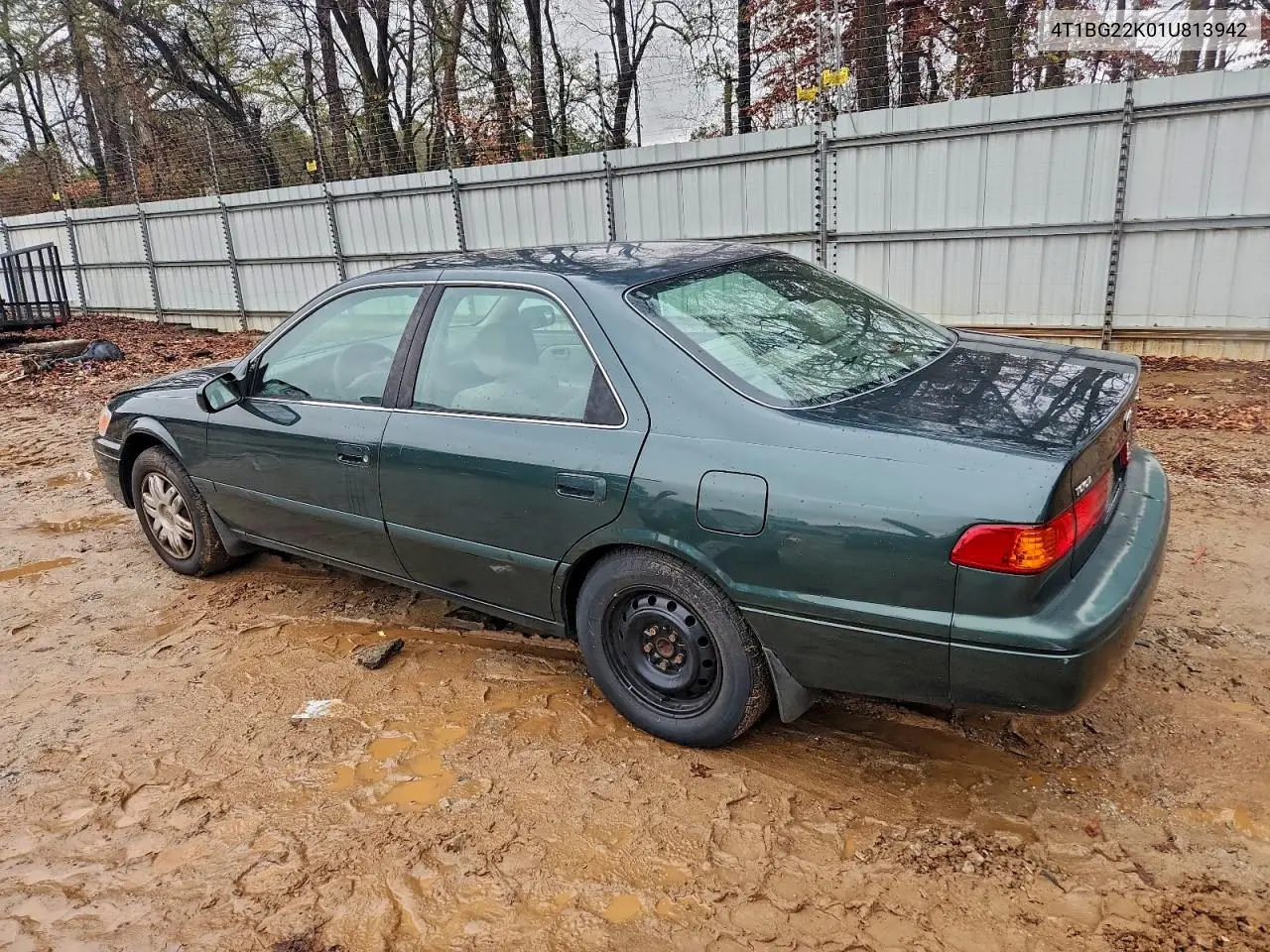 4T1BG22K01U813942 2001 Toyota Camry Ce