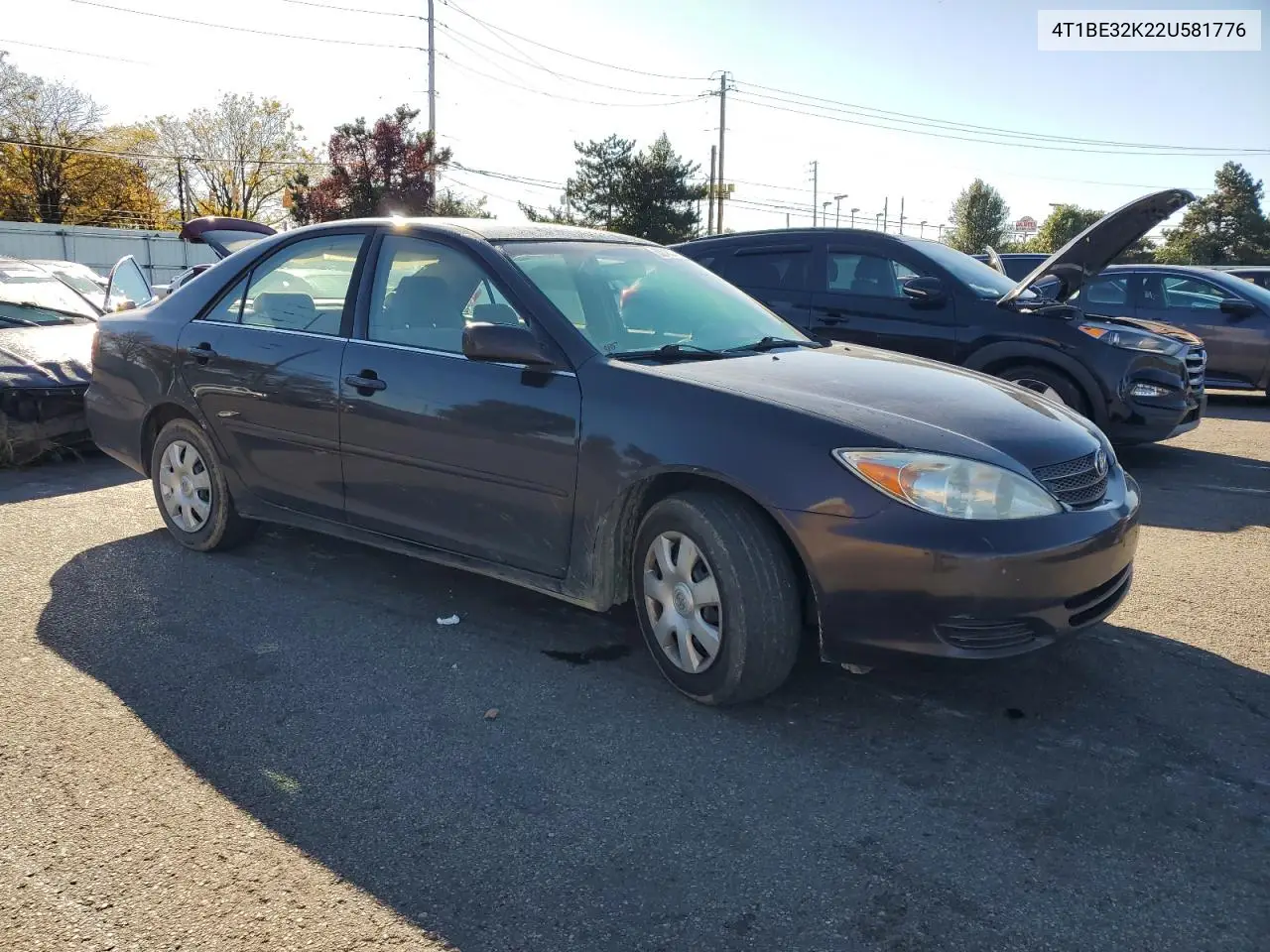 4T1BE32K22U581776 2002 Toyota Camry Le