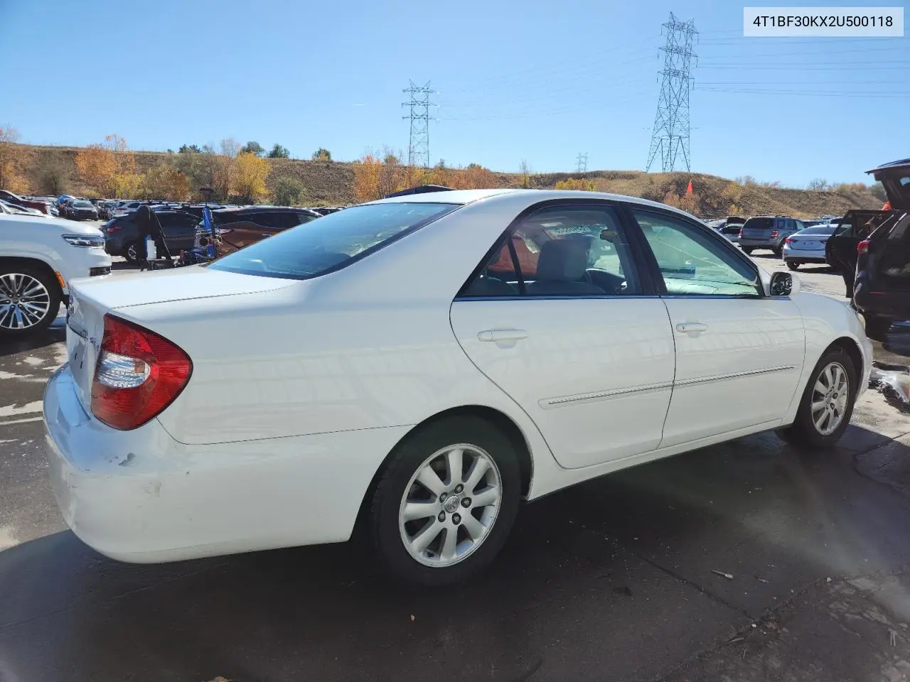 4T1BF30KX2U500118 2002 Toyota Camry Le