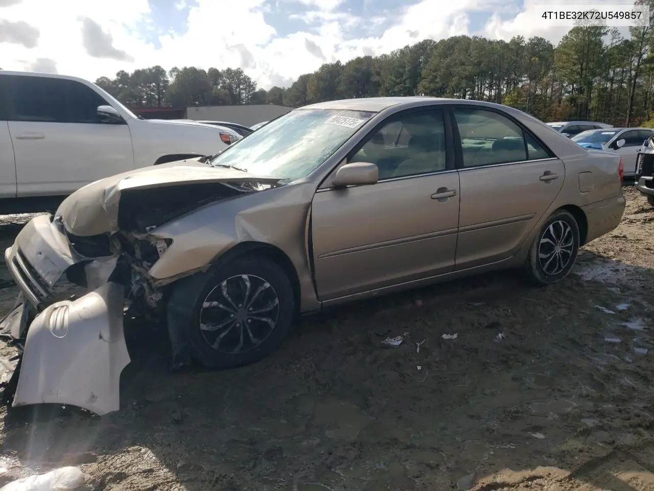 4T1BE32K72U549857 2002 Toyota Camry Le