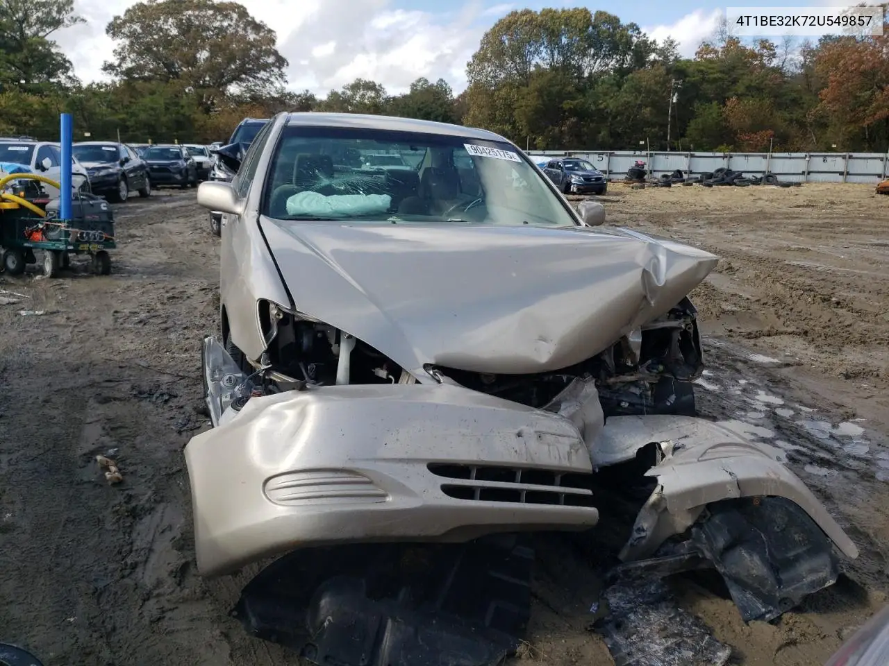 4T1BE32K72U549857 2002 Toyota Camry Le