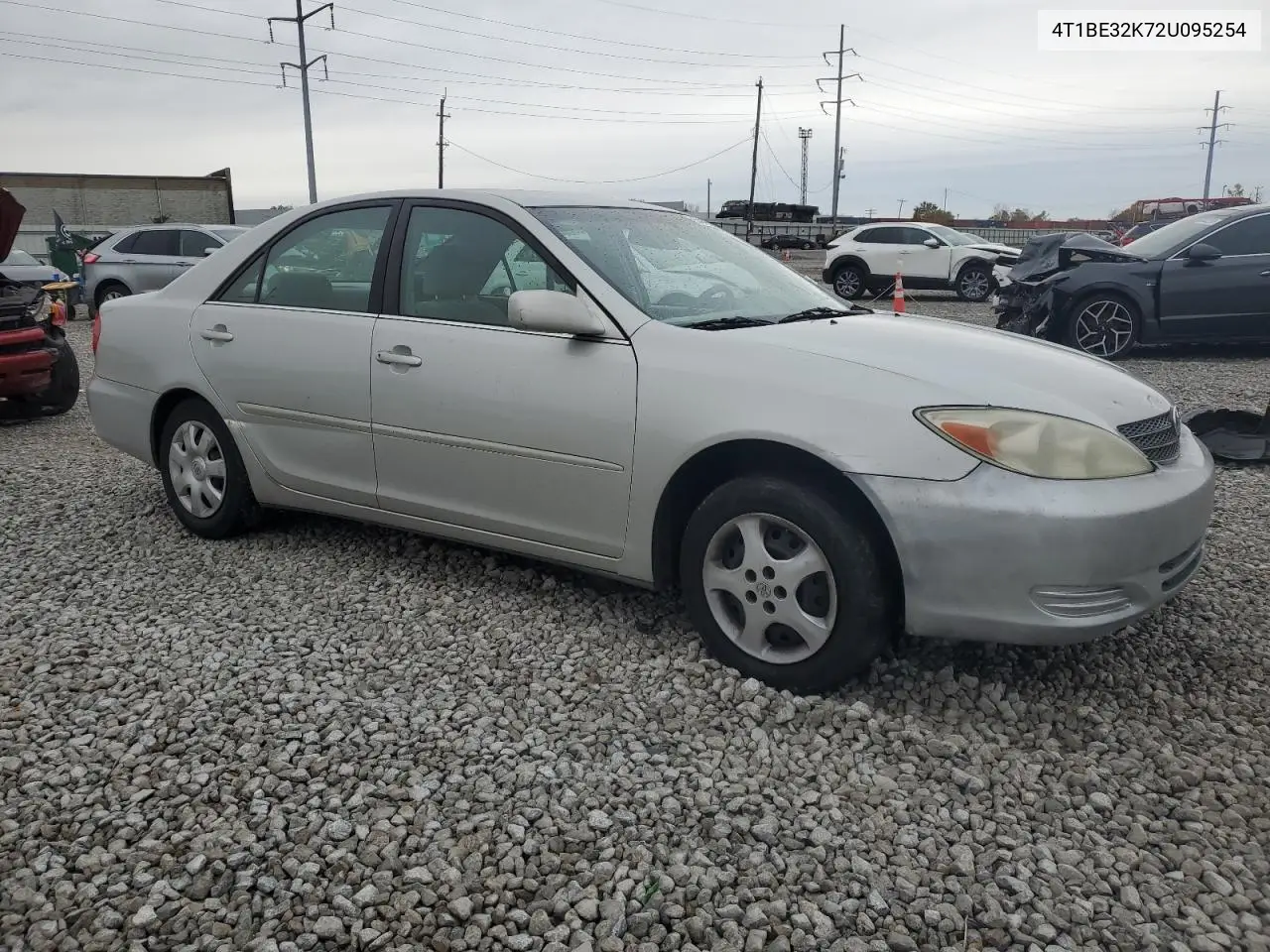 4T1BE32K72U095254 2002 Toyota Camry Le