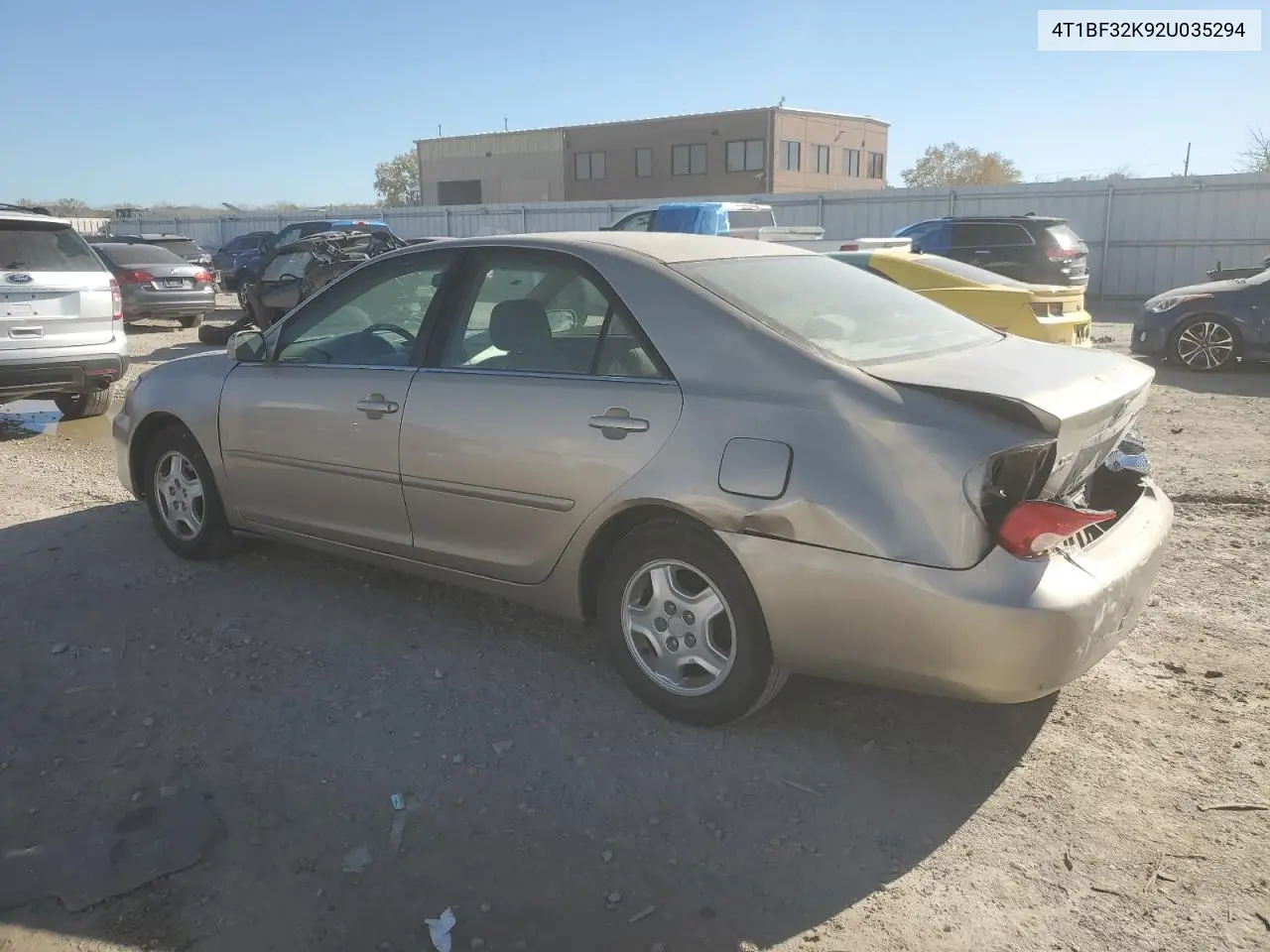 4T1BF32K92U035294 2002 Toyota Camry Le