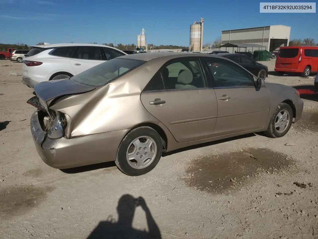 4T1BF32K92U035294 2002 Toyota Camry Le