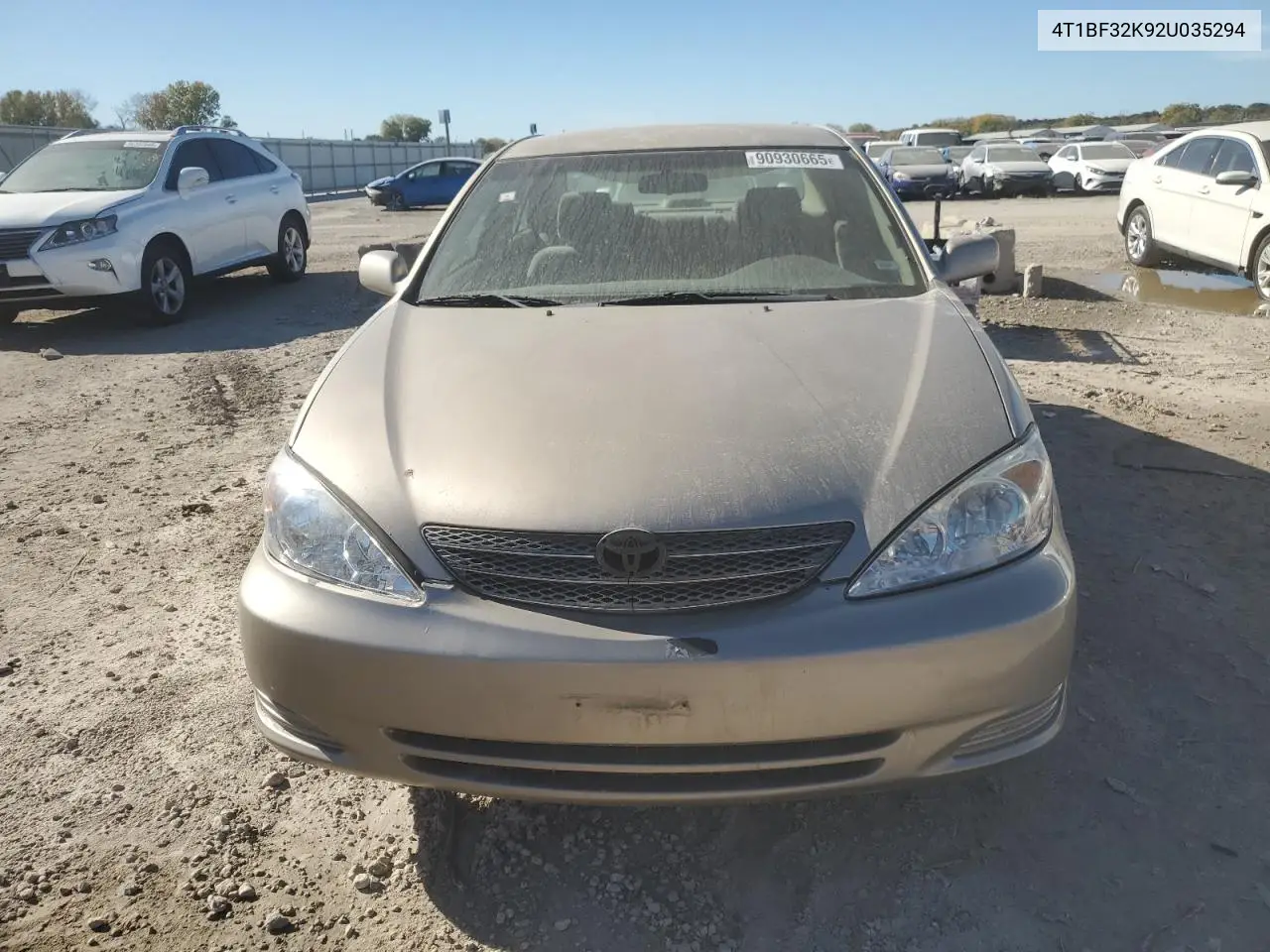 4T1BF32K92U035294 2002 Toyota Camry Le