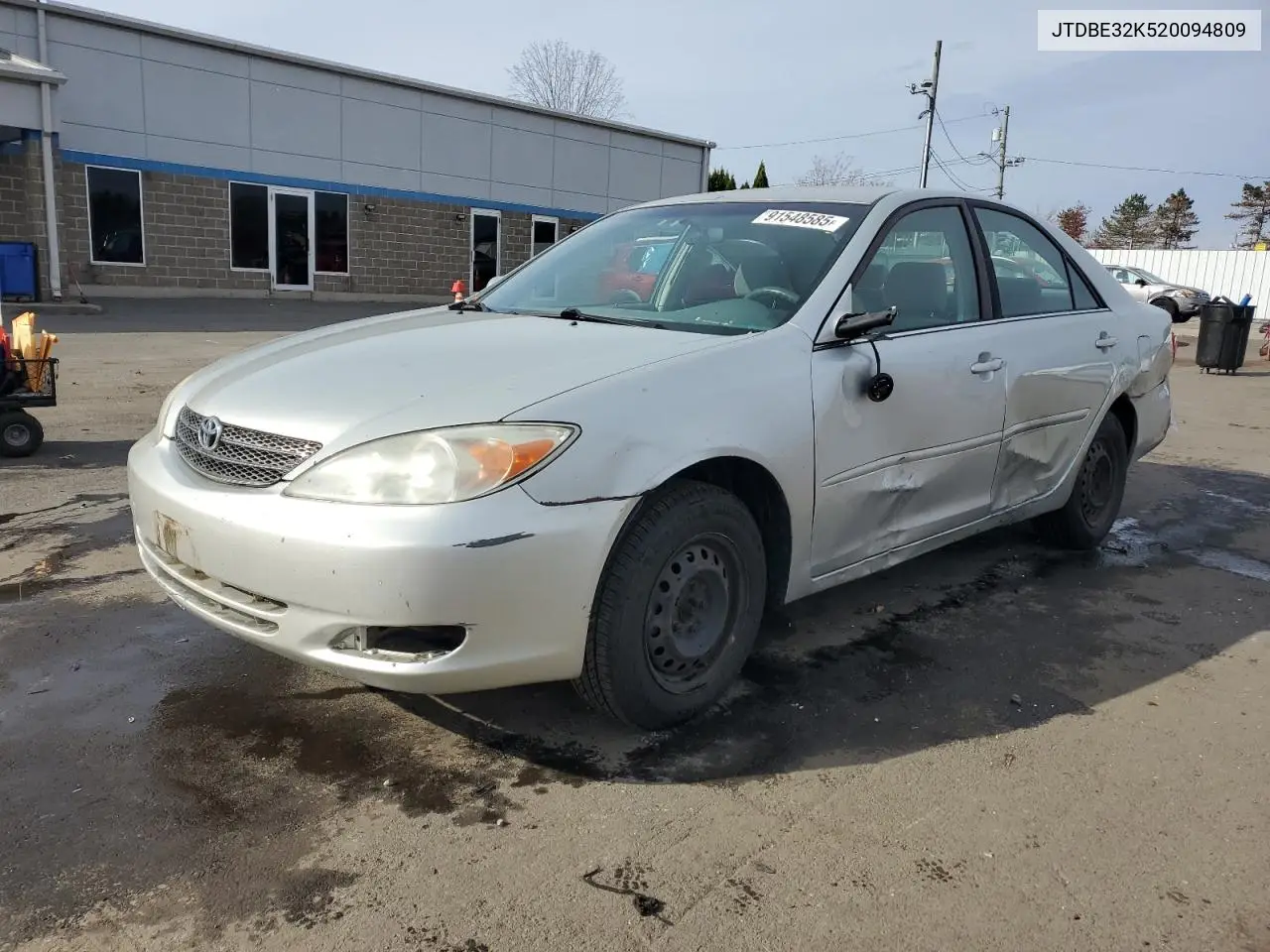 JTDBE32K520094809 2002 Toyota Camry Le