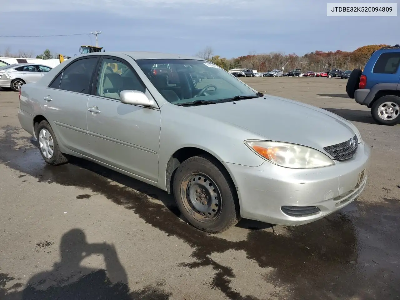 JTDBE32K520094809 2002 Toyota Camry Le