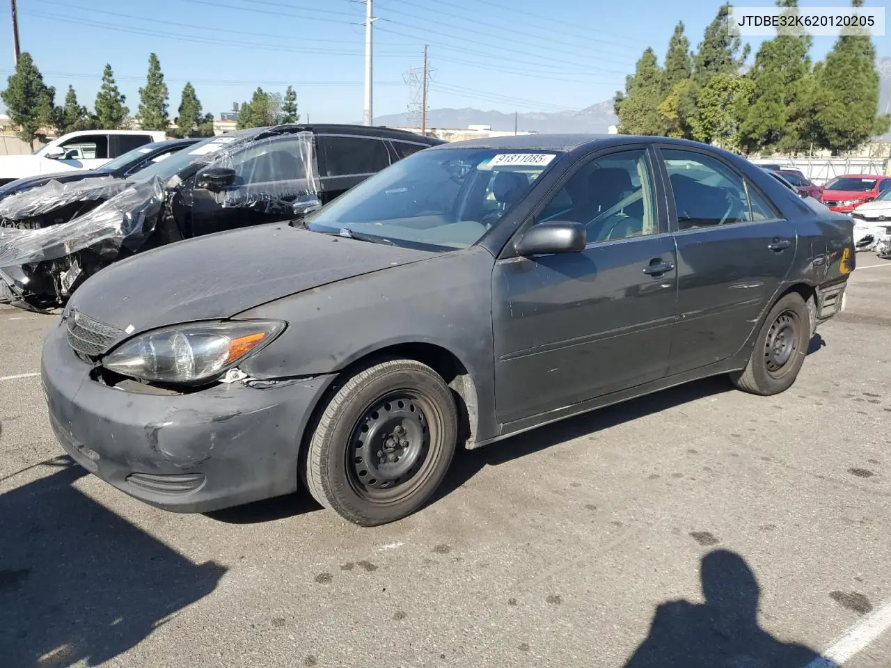 JTDBE32K620120205 2002 Toyota Camry Le
