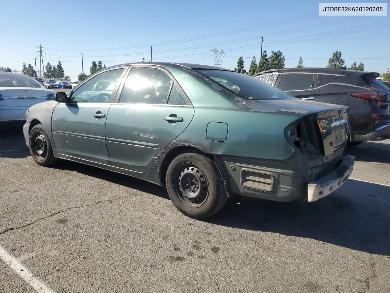 JTDBE32K620120205 2002 Toyota Camry Le