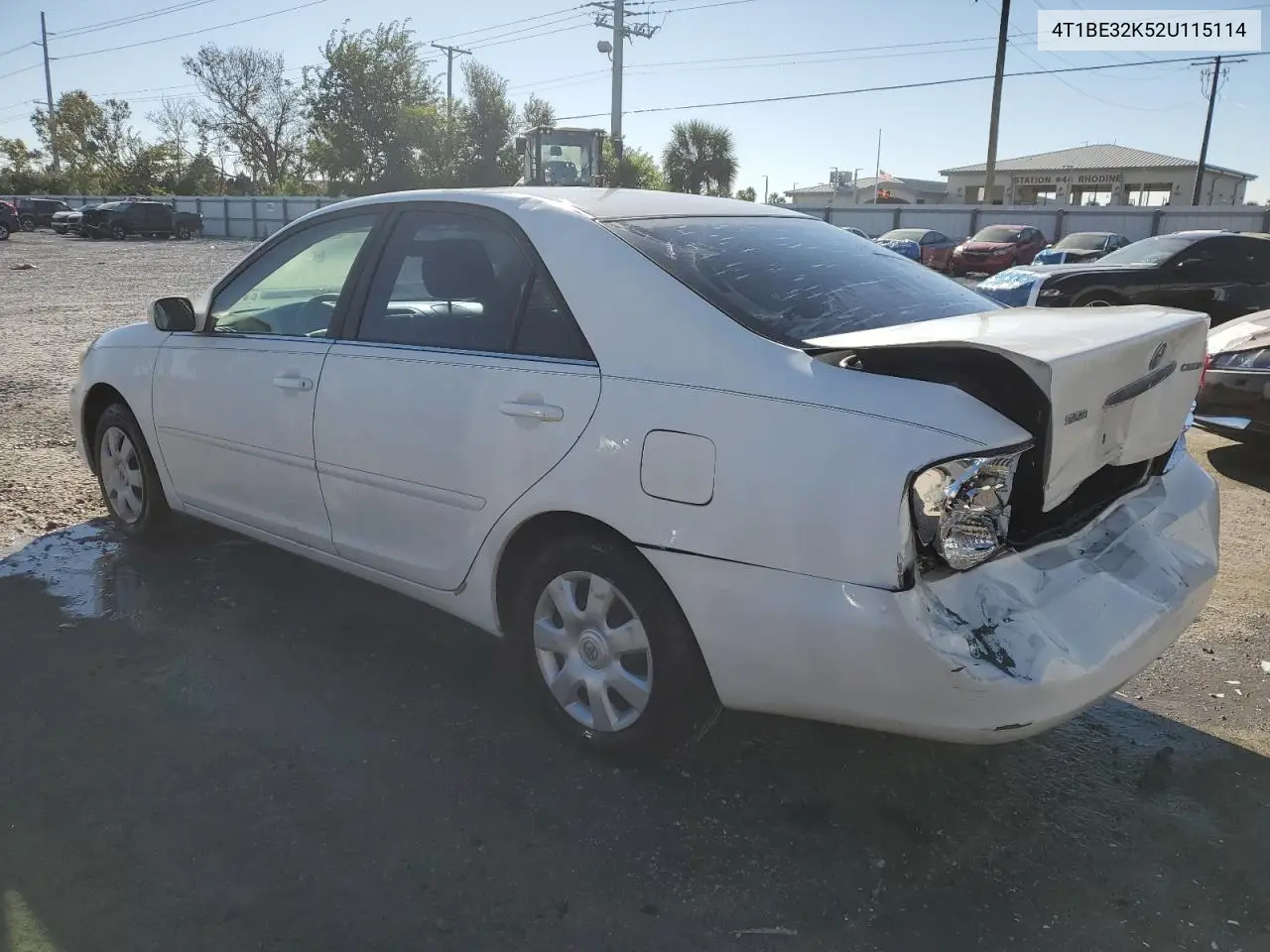 4T1BE32K52U115114 2002 Toyota Camry Le