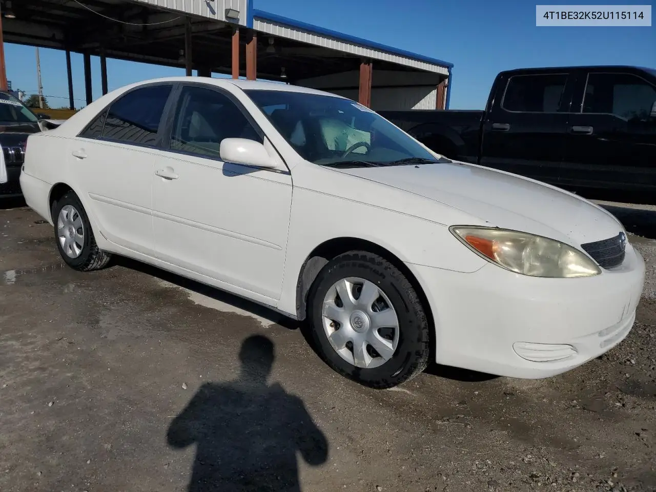 4T1BE32K52U115114 2002 Toyota Camry Le