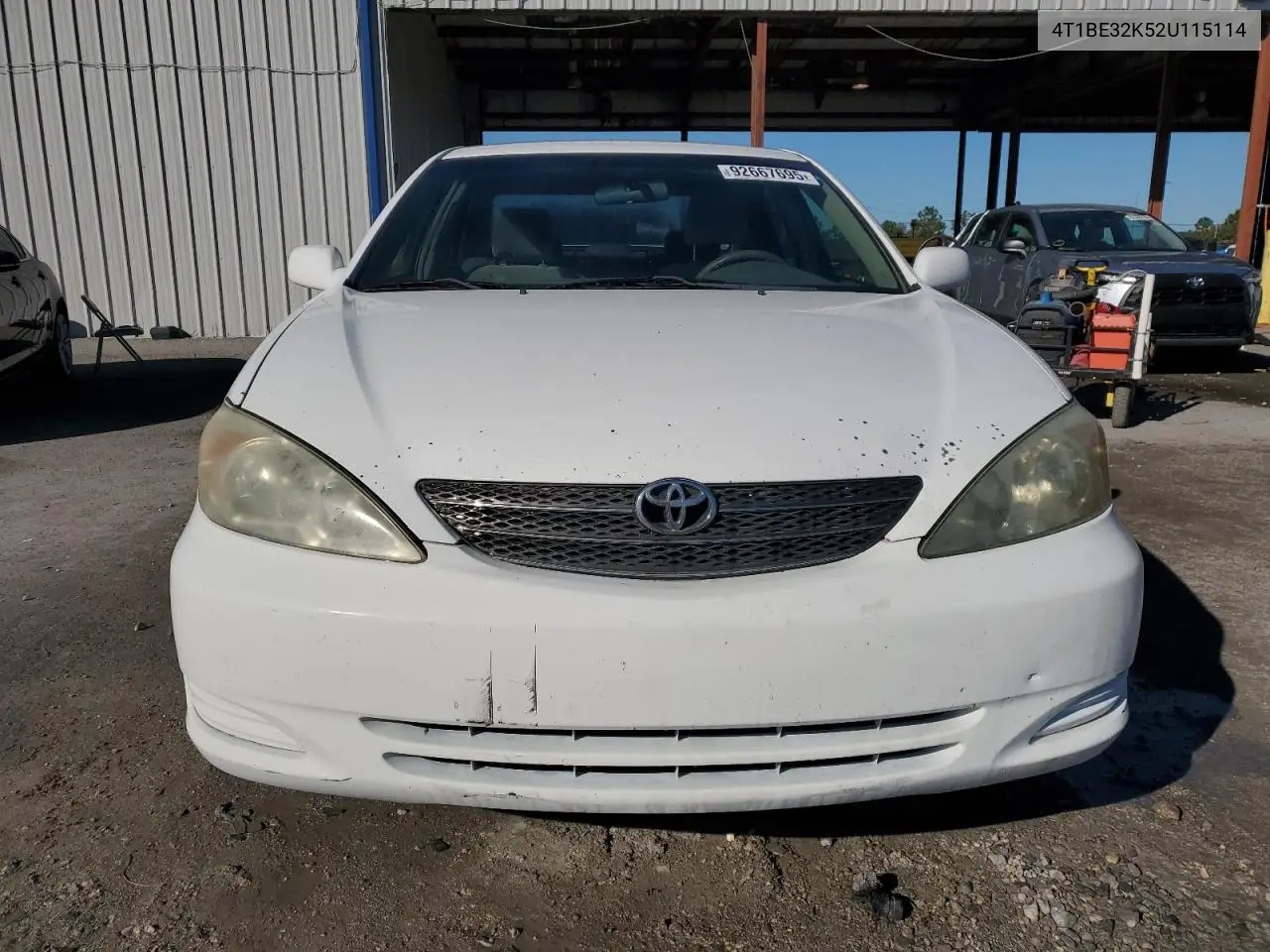 4T1BE32K52U115114 2002 Toyota Camry Le