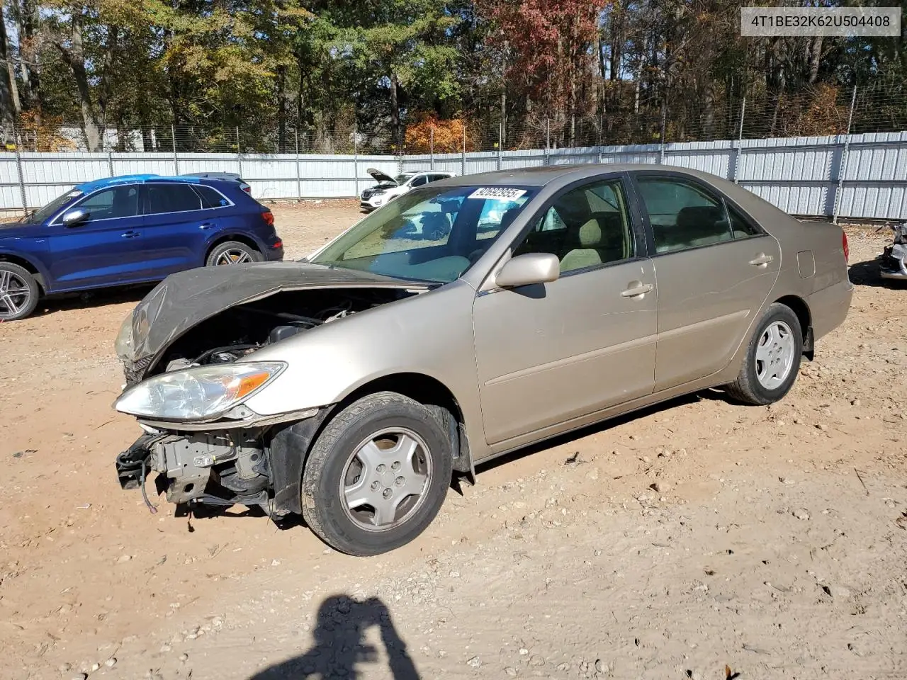 4T1BE32K62U504408 2002 Toyota Camry Le