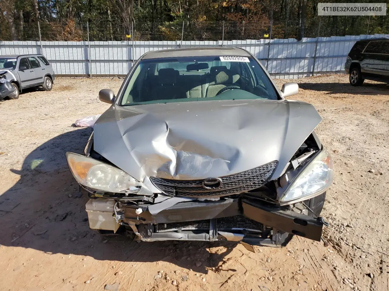 4T1BE32K62U504408 2002 Toyota Camry Le