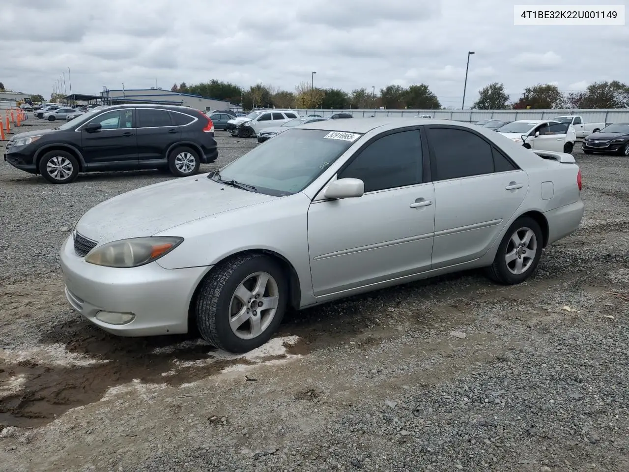 4T1BE32K22U001149 2002 Toyota Camry Le