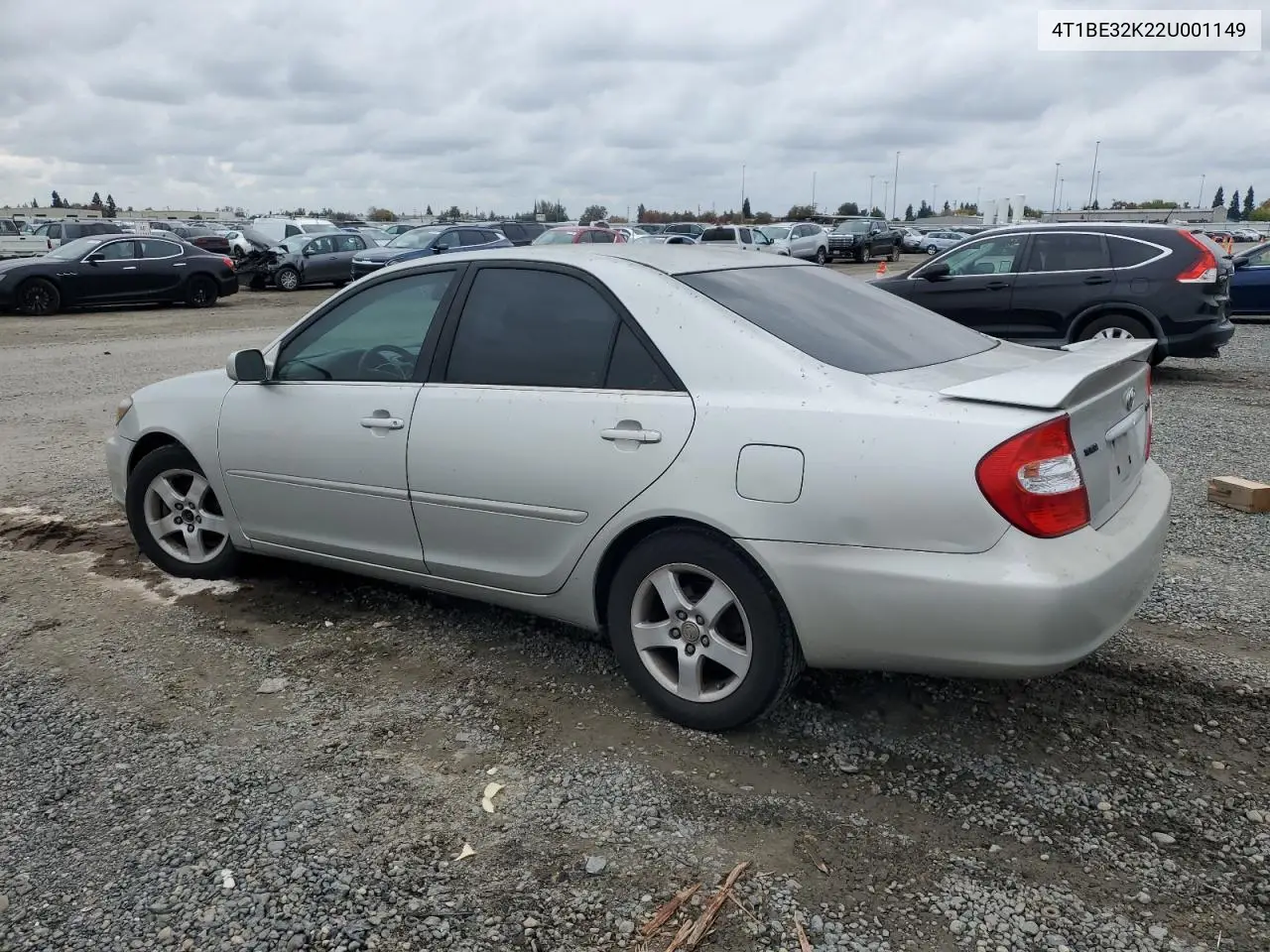 4T1BE32K22U001149 2002 Toyota Camry Le