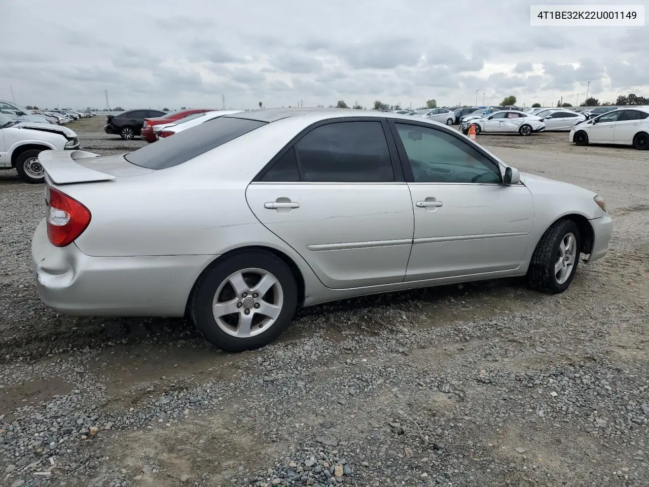 4T1BE32K22U001149 2002 Toyota Camry Le