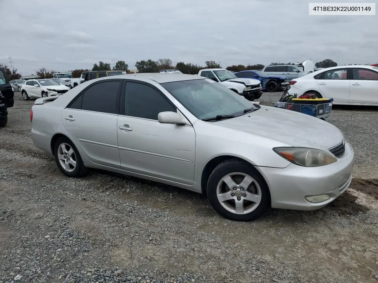 4T1BE32K22U001149 2002 Toyota Camry Le