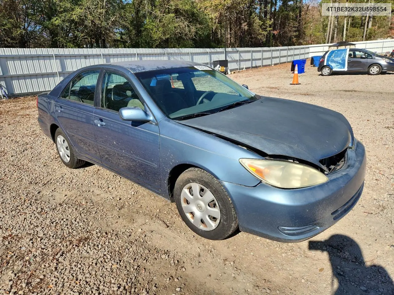 4T1BE32K32U598554 2002 Toyota Camry Le
