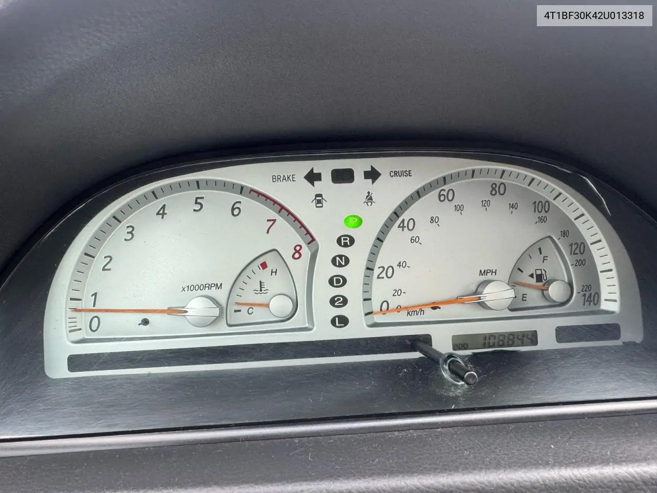4T1BF30K42U013318 2002 Toyota Camry Le