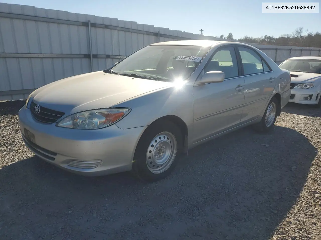 4T1BE32K52U638892 2002 Toyota Camry Le