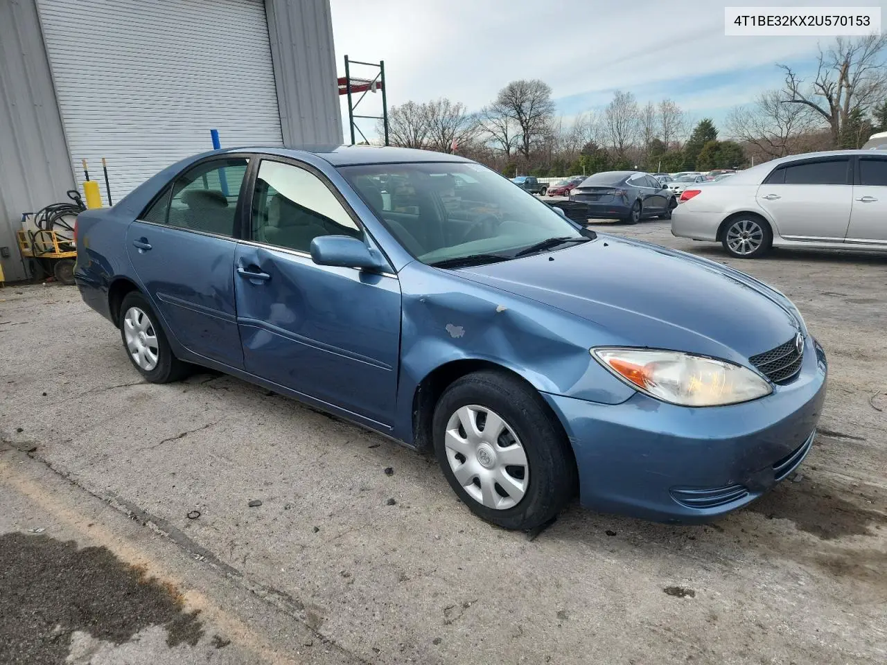 4T1BE32KX2U570153 2002 Toyota Camry Le