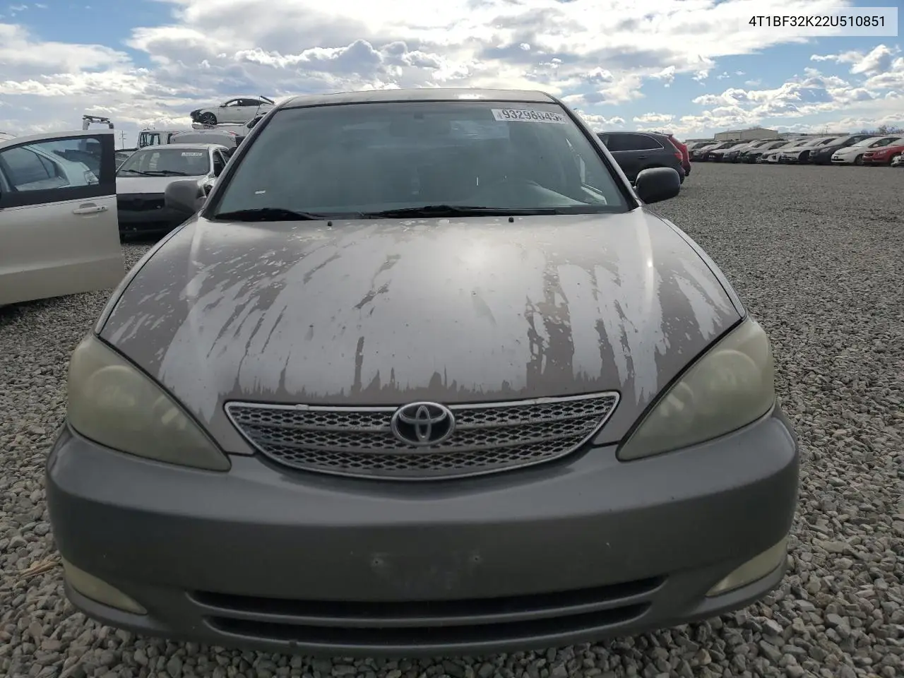 4T1BF32K22U510851 2002 Toyota Camry Le