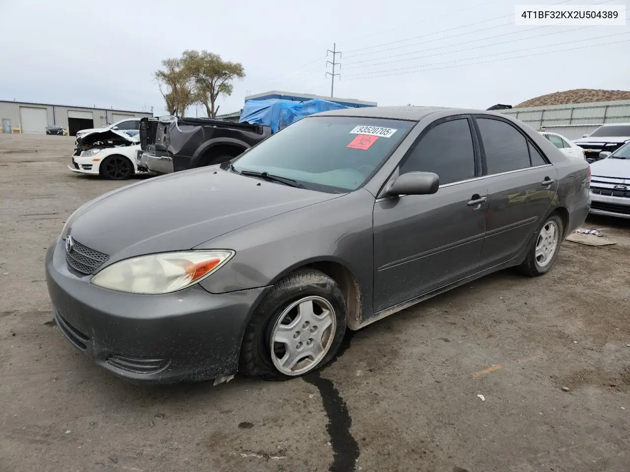 4T1BF32KX2U504389 2002 Toyota Camry Le