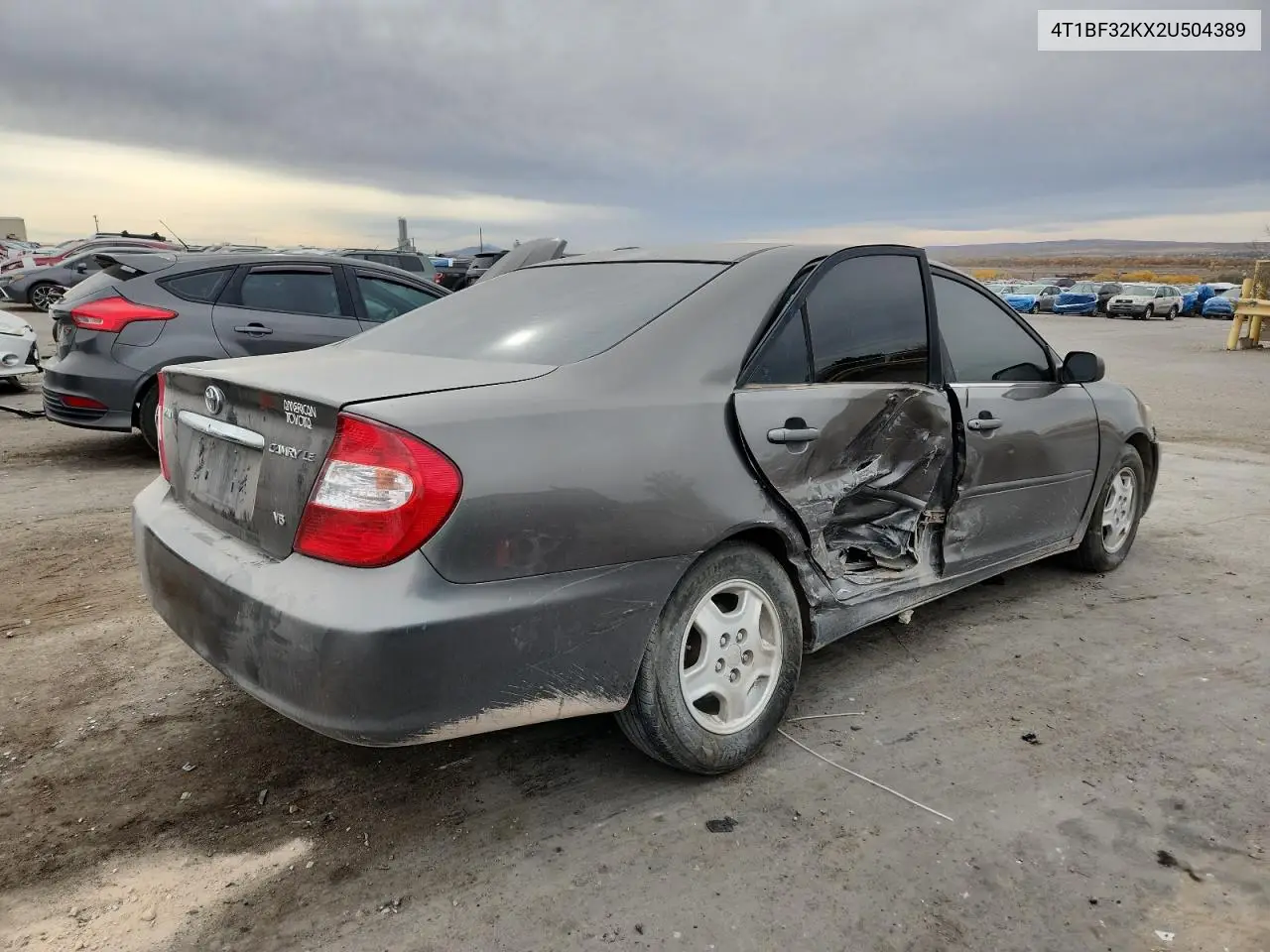 4T1BF32KX2U504389 2002 Toyota Camry Le