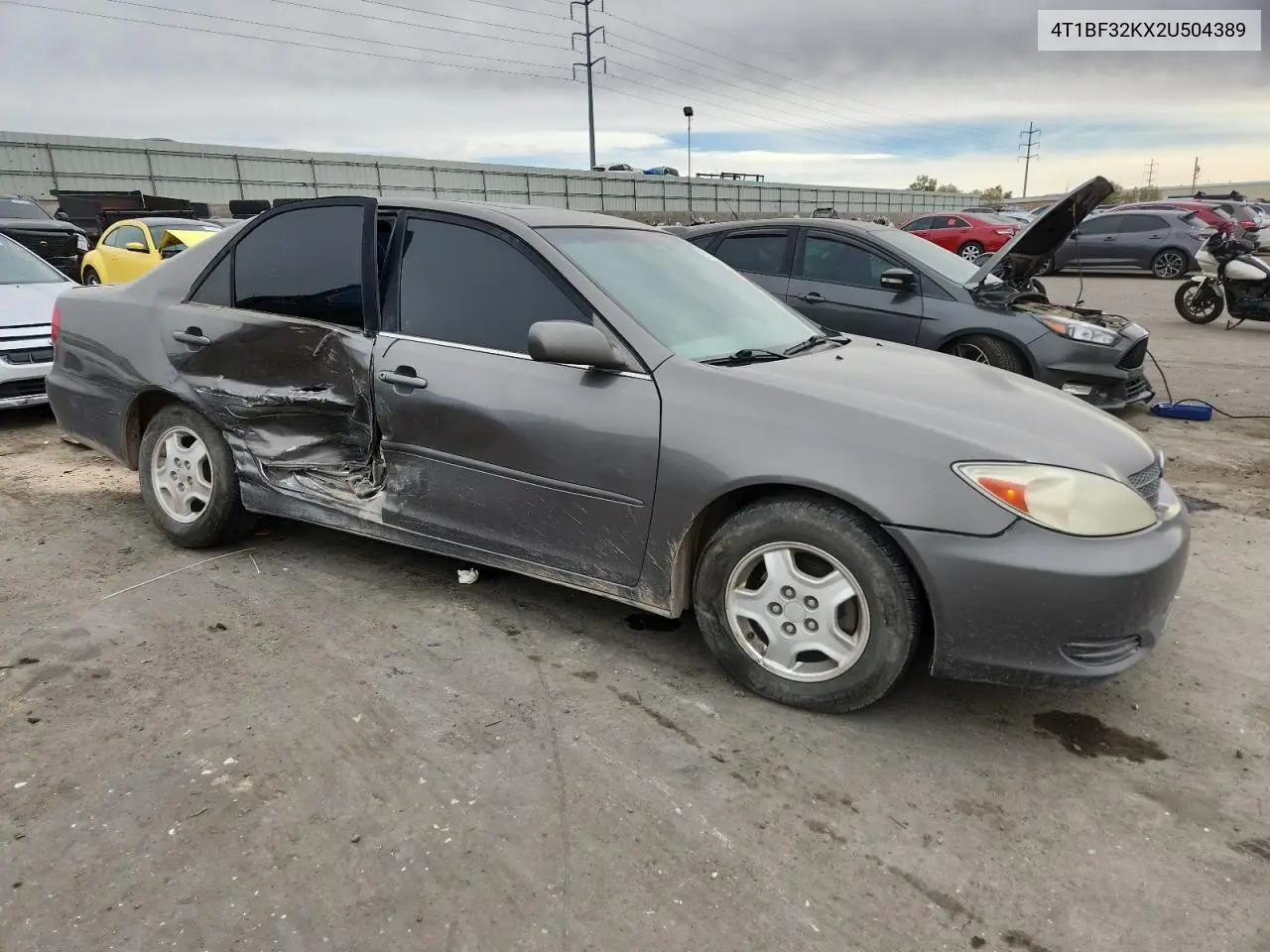 4T1BF32KX2U504389 2002 Toyota Camry Le