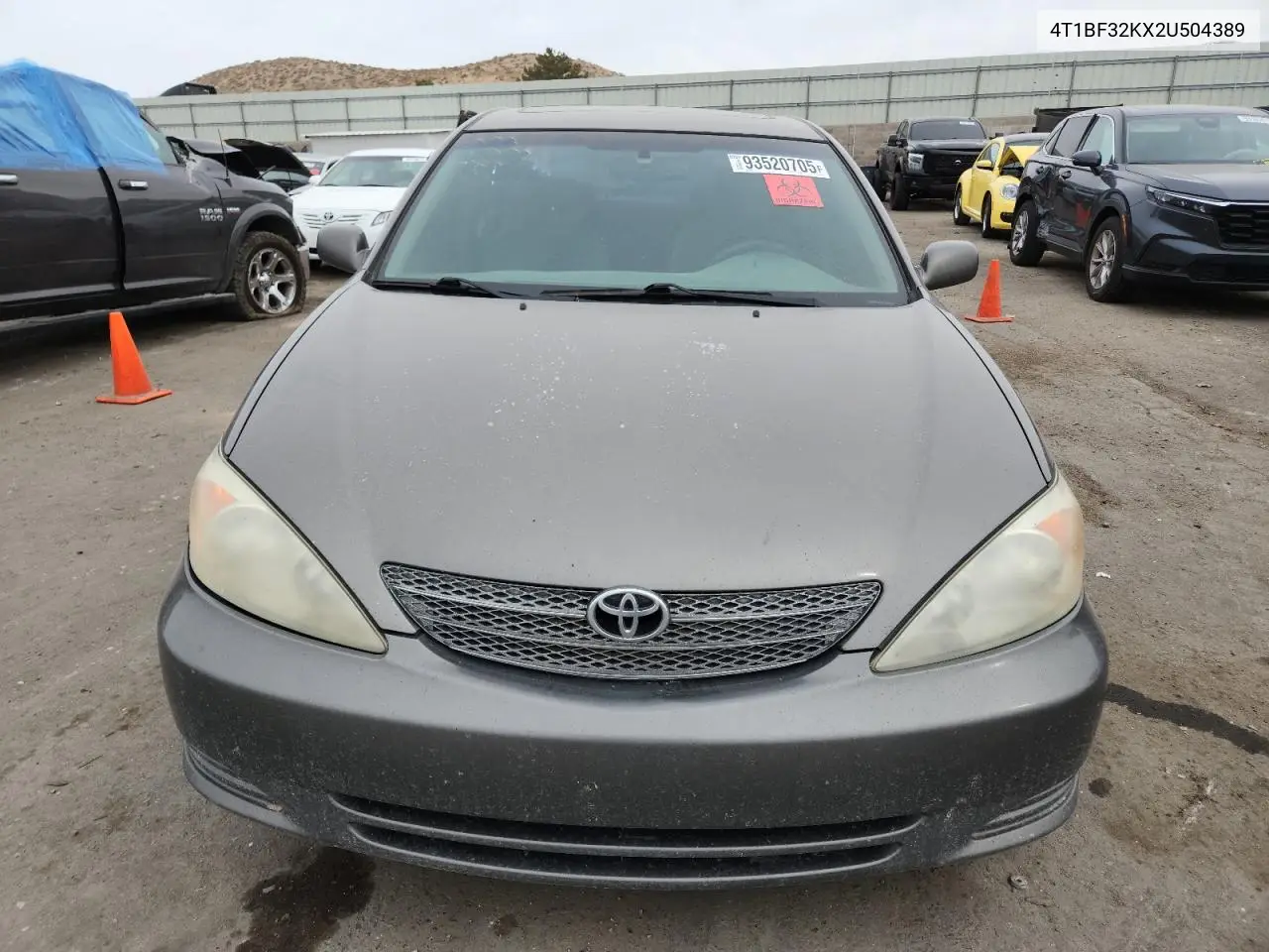 4T1BF32KX2U504389 2002 Toyota Camry Le