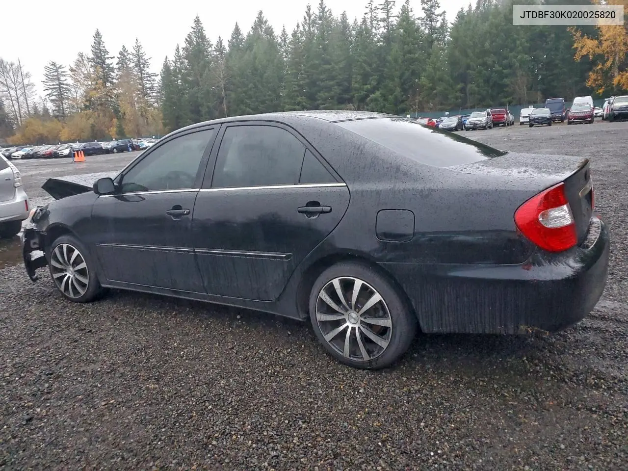 JTDBF30K020025820 2002 Toyota Camry Le
